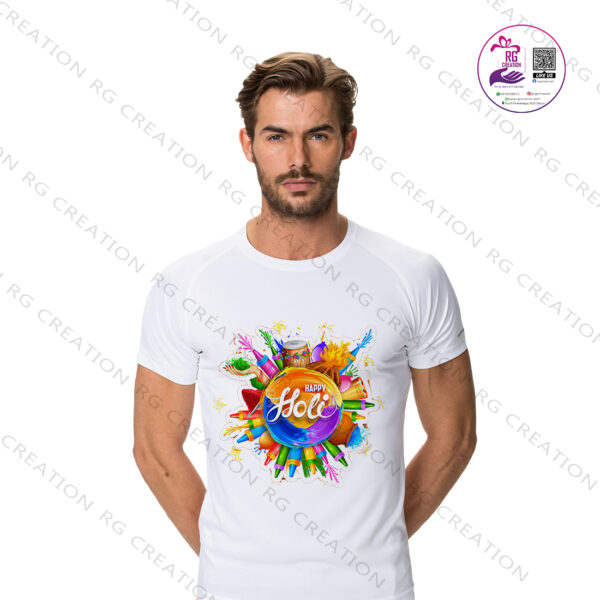 Happy Holi 3 Unisex T-Shirt